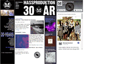 Desktop Screenshot of massproduktion.com