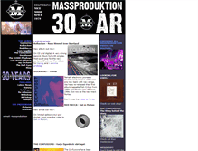Tablet Screenshot of massproduktion.com